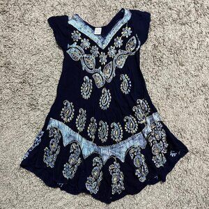Mystical Whimsy Fairy Hippie Free Size Dress